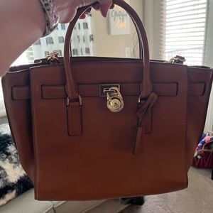 Brand New Michael Kors Saffiano Leather Large Handbag